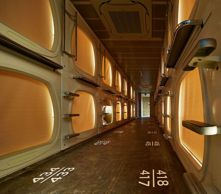 capsule housing in Japan