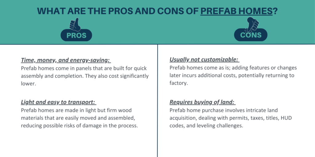 pros and cons of Prefab Homes