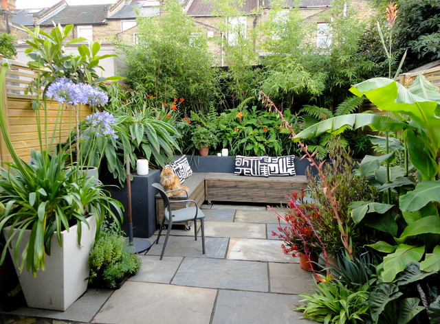 prefab house garden