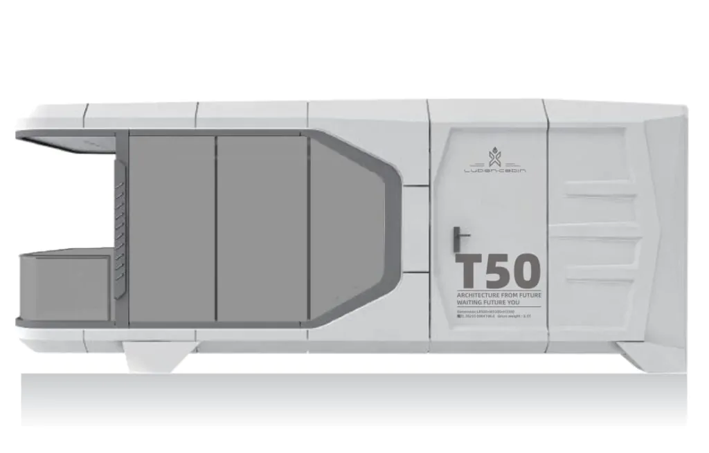 capsule hosue T50 front