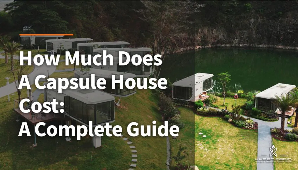 capsule house price